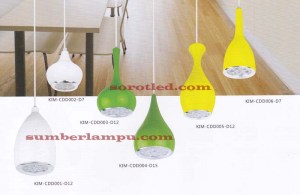 Lampu Gantung LED Desain Minimalis